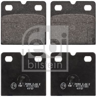 Brake Pad Set, disc parking brake 116087