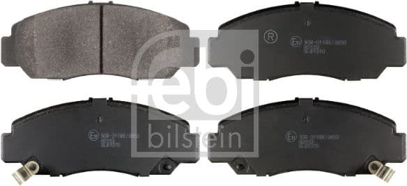 Brake Pad Set, disc brake 170650