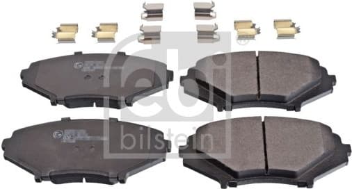Brake Pad Set, disc brake 116404