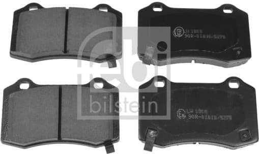 Brake Pad Set, disc brake 116382