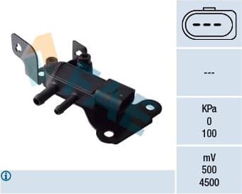 Sensor, exhaust pressure 16114