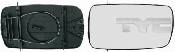 Mirror Glass, exterior mirror 310-0010-1