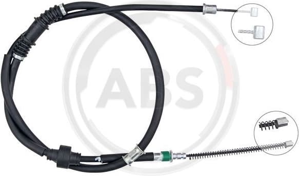 Cable Pull, parking brake K10224