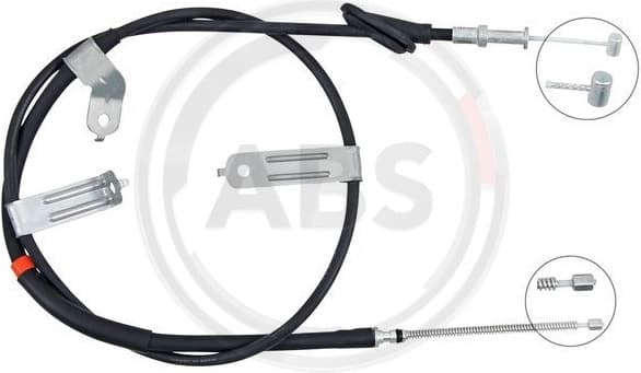 Cable Pull, parking brake K10253