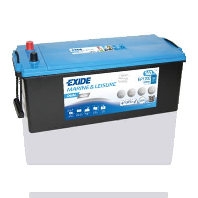 Starter Battery EXIDE DUAL AGM EP1200