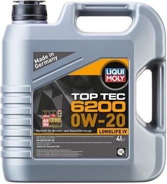 Engine Oil Top Tec 6200 0W-20 20788