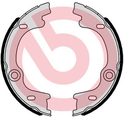 Brake Shoe Set, parking brake ESSENTIAL LINE S30545