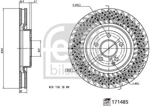 Brake Disc 171485