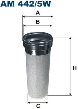 Secondary Air Filter AM442/5W