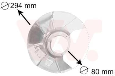 Splash Guard, brake disc 5858371