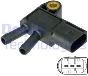 Sensor, exhaust pressure DPS00013