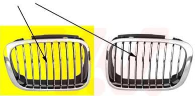 Radiator Grille ** Equipart ** 0646516