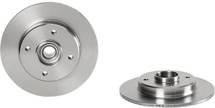 Brake Disc PRIME LINE - With Bearing Kit 08.D205.17 - image 2