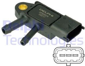 Sensor, exhaust pressure DPS00019