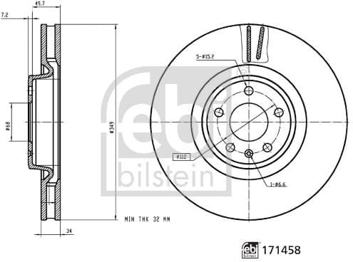 Brake Disc 171458