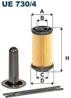 Urea Filter UE730/4