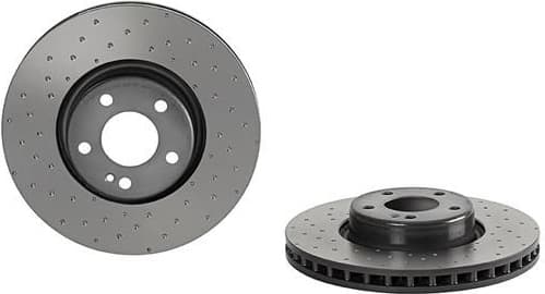 Brake disc, 1pcs FRONT, Top Quality 09.D527.23