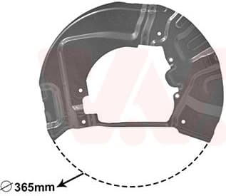 Splash Guard, brake disc 0655372