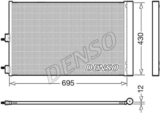 Condenser, air conditioning DCN17061