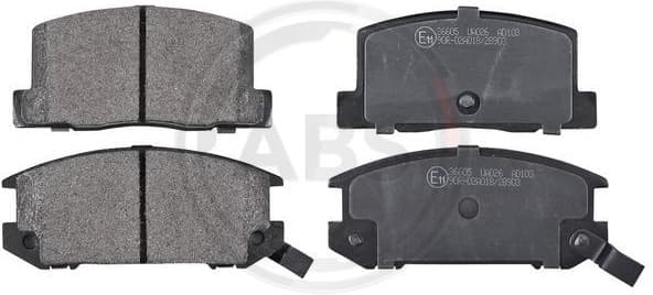 Brake Pad Set, disc brake 36605