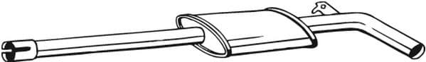 Centre Muffler 280-291