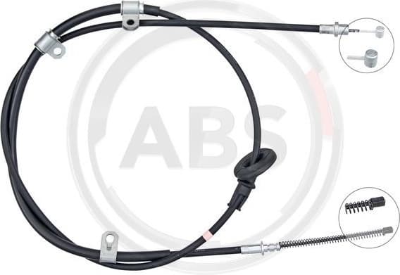 Cable Pull, parking brake K19052