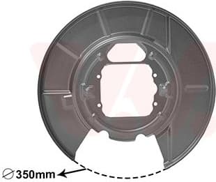 Brake protection plate 0685374