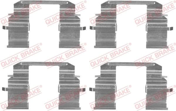 Accessory Kit, disc brake pad 1091833