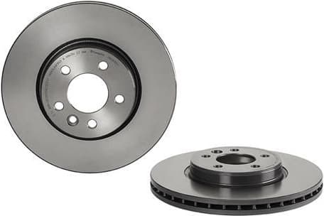Brake Disc PRIME LINE - UV Coated 09.C636.11