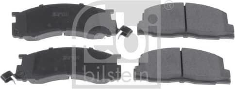 Brake Pad Set, disc brake 170884