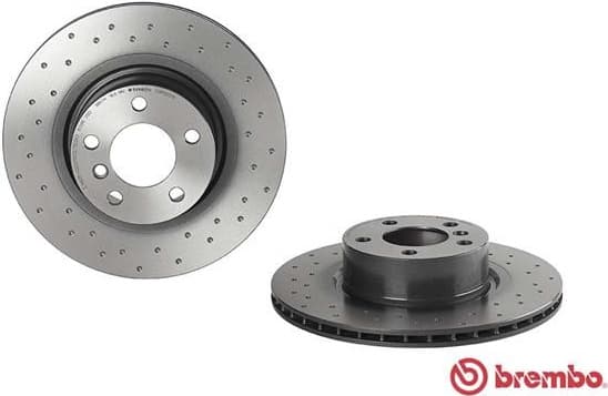 Brake Disc XTRA LINE - Xtra 09.B569.1X