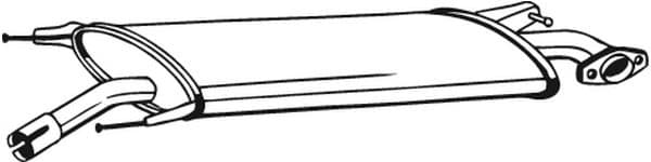 Centre Muffler 279-445