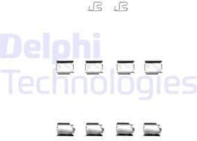 Accessory Kit, disc brake pad LX0343