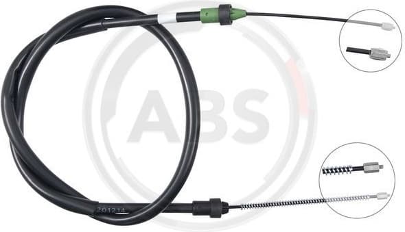 Cable Pull, parking brake K19824