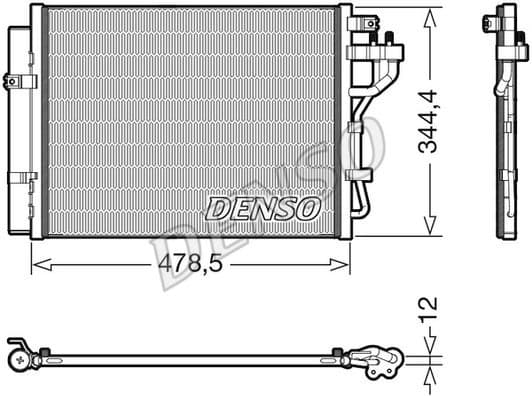 Condenser, air conditioning DCN43006