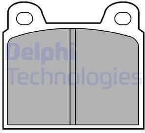 Brake Pad Set, disc brake LP20