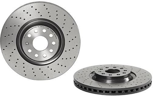 Brake disc, 1pcs FRONT, Top Quality 09.C306.1X - image 2