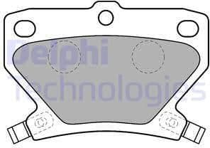 Brake Pad Set, disc brake LP1513