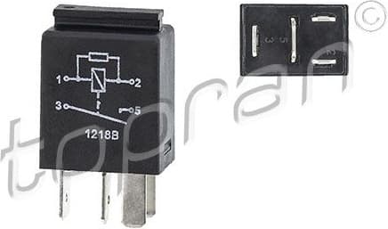 Relay, exterior mirror heating 115663