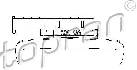 Exterior Door Handle 722646