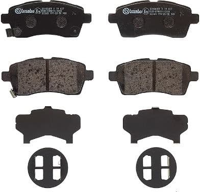 Brake Pad Set, disc brake PRIME LINE P79037 - image 2