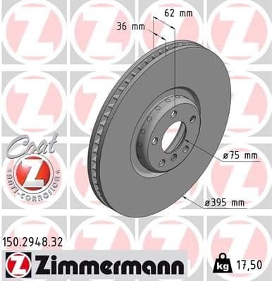 Brake Disc FORMULA F 150.2948.32