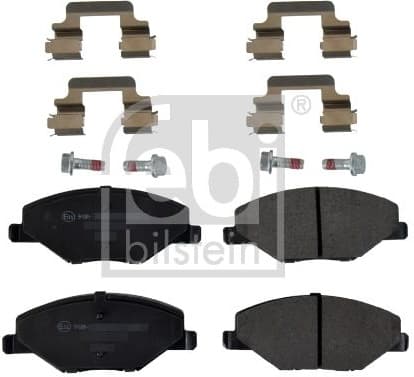 Brake Pad Set, disc brake 171000