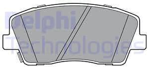 Brake Pad Set, disc brake LP3376