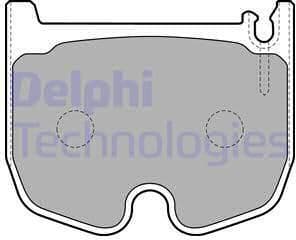 Brake Pad Set, disc brake LP1841