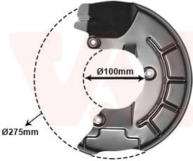 Splash Guard, brake disc 5829371