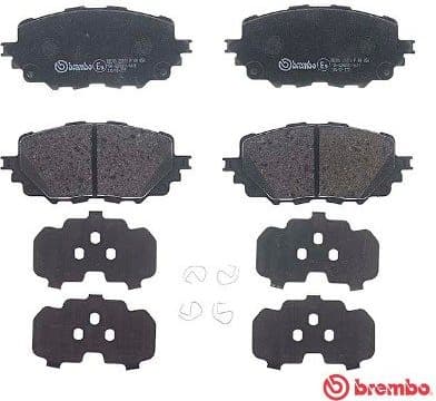 Brake Pad Set, disc brake PRIME LINE P49054 - image 2