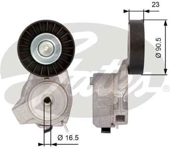 Belt Tensioner, V-ribbed belt DriveAlign™ T38226