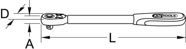 Reversible Ratchet 914.1420 - image 2