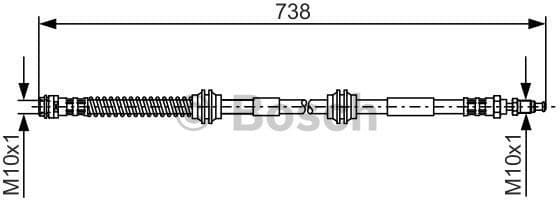 Brake Hose 1987481370